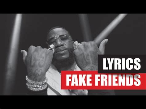 fake gucci mane|'Fake Friends' Lyrics By Gucci Mane .